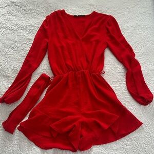 Fraiche by J Red Romper